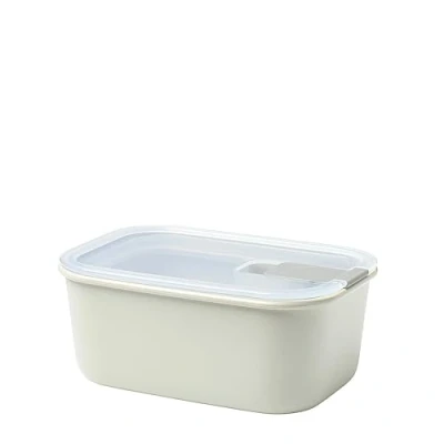 Image of Mepal Food container EasyClip containers with lids Clip closure Suitable for the microwave, steam oven, refrigerator &amp; freezer Airtight leakproof 700 ml Nordic white
