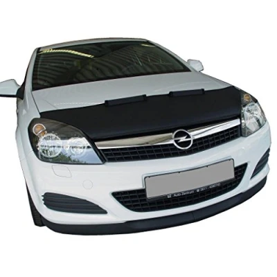 Image of AB 00136 Bonnet Bra compatible with Opel Vauxhall Astra H 2004 2010 STONEGUARD PROTECTOR TUNING