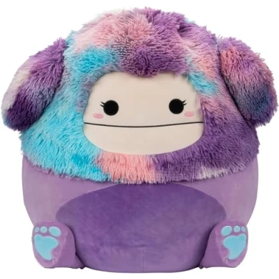 Image of Squishmallows Official Kellytoys Plush 8 Inch Eden The Purple Bigfoot Ultimate Soft Stuffed Toy