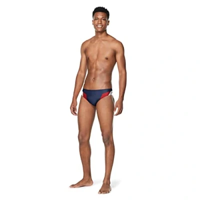 Image of Speedo Men&#039;s Swimsuit Brief Endurance+ Splice Team Colors