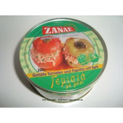 Image of Tomato and Pepper Stuffed with Rice (zanae) 280g