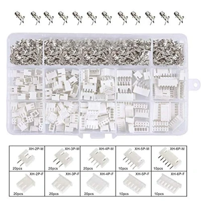 Image of YIXISI 460 PCS 2.54mm JST XH 2/3 / 4/5 6 Pin Housing Connector Adapter Plug (JST Kit)