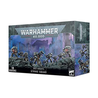 Image of Games Workshop 99120107013&quot; Grey Knights Strike Squad Plastic Kit