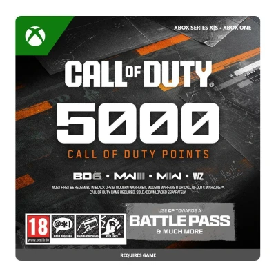 Image of XBOX Call of Duty 5000 Points