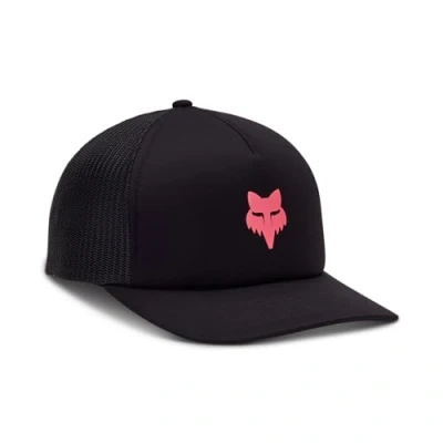 Image of Fox Racing Women&#039;s Boundary Trucker Hat, Black/Pink, One Size