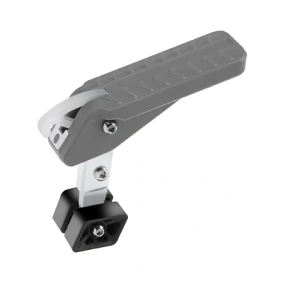 Image of COWVIE Universal Car Door Step Portable Foldable Foot Pedal Access to Rooftop Max Load 180 KG Gray
