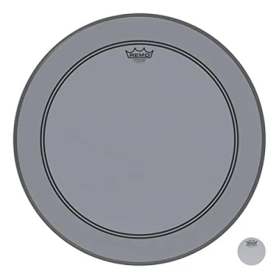 Image of Remo Powerstroke 3 Colortone Smoke Bass Drum Head, 22&quot; P3 1322 CT SM