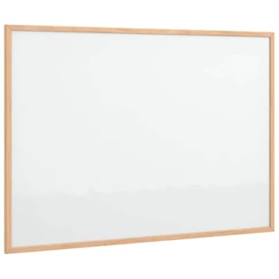 Image of vidaXL Magnetic Whiteboard with Solid Pine Wood Frame 80x55 cm