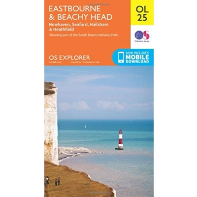 Image of Explorer OL 25 Eastbourne &amp; Beachy Head Map