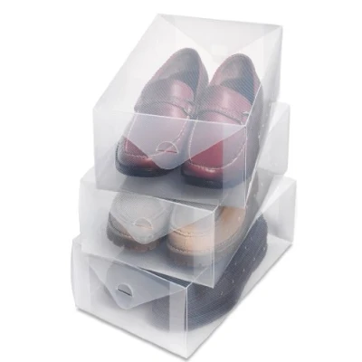 Image of Whitmor Clear Vue, Men&#039;s Shoe Box (3 Set)