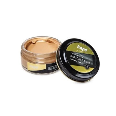 Image of Kaps Shoe Care Cream, Intensive Leather and Nourishing, Delicate (407 brilliant gold)
