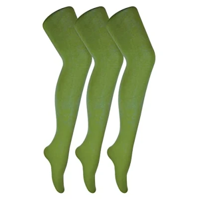Image of Sock Snob 3 Pair Multipack Womens Coloured Opaque 80 Denier Tights
