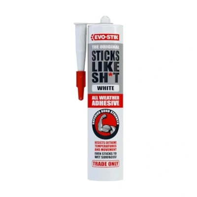 Image of 12 x BOSTIK Evo Stik Sticks Like Sh*t Grab Adhesive All weatyher Glue White