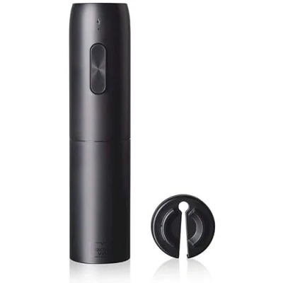 Image of Vacu Vin Electric Wine Opener + Foil Cutter Black