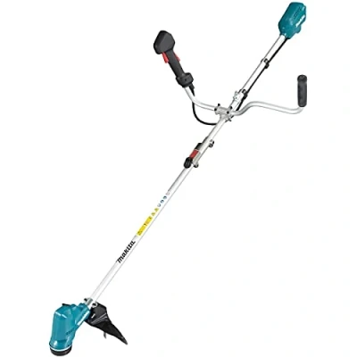 Image of Makita DUR190URT8 18V Li ion LXT Brushless Brush Cutter complete with 1 x 5.0 Ah Battery and Charger