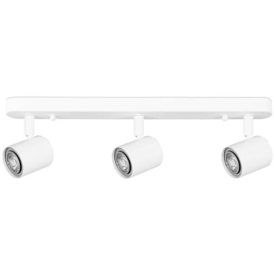 Image of Keeper Triplex Triple Adjustable Spotlight GU10 White