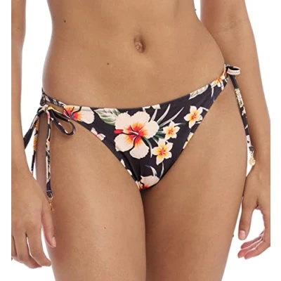 Image of Freya Swimwear Havana Sunrise Tie Side Bikini Brief/Bottoms Multi 202775 L