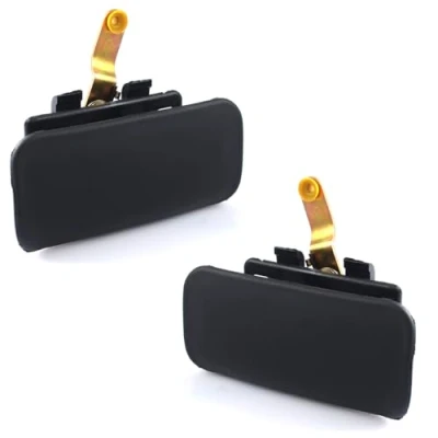 Image of Robust Outer Front Door Handle Left Right Side (Pair) for Ford Transit 1494053 YC15 V22400 AL 1493202 4C16 V22401 AA 4C16V22400AA 2000 2014