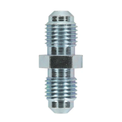 Image of Sealey Brake Tube Connector 3/8&quot;UNF x 24tpi Male to Pack of 10