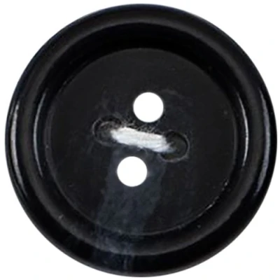 Image of Milward 20 mm 3 Piece Polyester Buttons, Navy