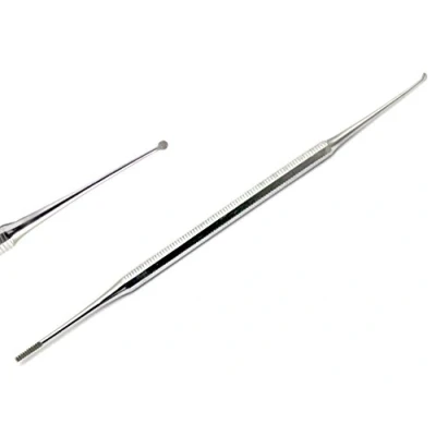 Image of Stainless Steel Ingrown Toenail File &amp; Cleaner Podiatry Chiropody Instrument