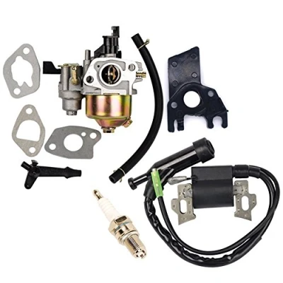 Image of OxoxO Repalce Carburetor Ignition Coil with Spark Plug Compatible Honda Gx160 Gx200 5hp 6.5hp Engine Generator Lawn Mower Motor
