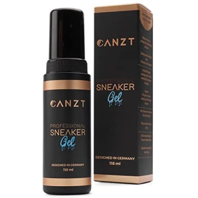 Image of Canzt Professional Sneaker Gel The Premium Shoe Cleaning incl. brush for to go Clean sneakers &amp; shoes effectively and gently