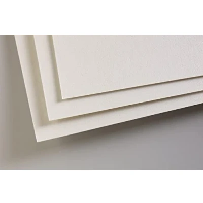 Image of Clairefontaine 696020C Pastelmat Paper Pack 5 Sheets Special Card for Dry Pastels A3 29.7x42 cm 360g Light Gray