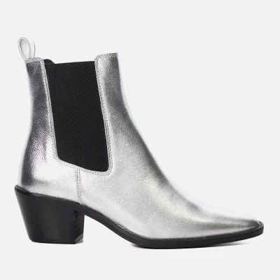 Image of Dune London Women&#039;s Pexas Leather Heeled Boots UK 7