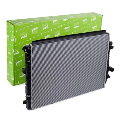 Image of 5QM121251G Engine radiator VALEO 735549 Aluminium 650mm 449mm 34mm Brazed cooling fins VOLKSWAGEN: Golf 7, Passat B8 Variant, Tiguan II