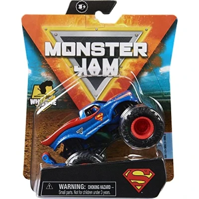 Image of Monster Jam 1:64 Wheelie Bar Superman