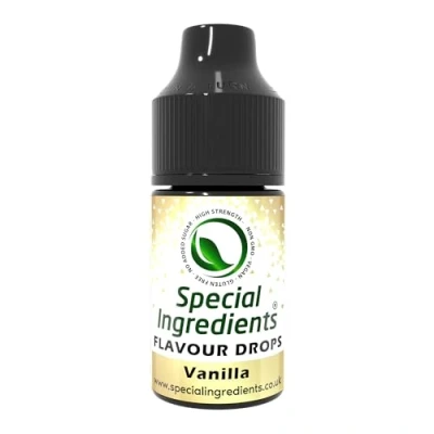 Image of Vanilla Flavour Drop 500ml Highly Concentrated Versatile Food Flavouring Vegan, Non GMO, Gluten Free