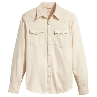 Image of Levi&#039;s Barstow Western Standard Shirt, Men&#039;s, Size: XS, Eddlyn ecru