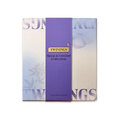 Image of Twinings Superblends Sleep &amp; Unwind Collection Gift Box Ideal Gifts For Women Men Christmas Birthday20 Tea Bags 4 Flavours of Premium Green Herbal Infusion