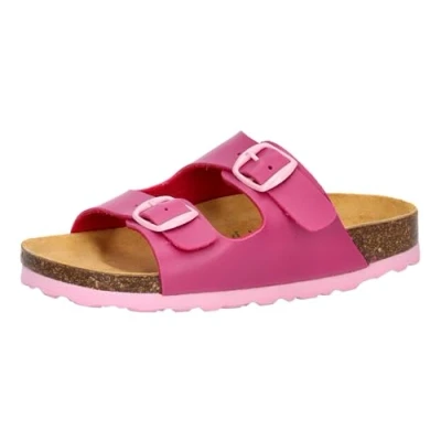 Image of Lico Womens Bioline Mules, Pink, 5 UK