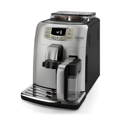 Image of Gaggia Velasca Prestige Bean to Cup Coffee Machine, Automatic Cappuccino Maker Silver