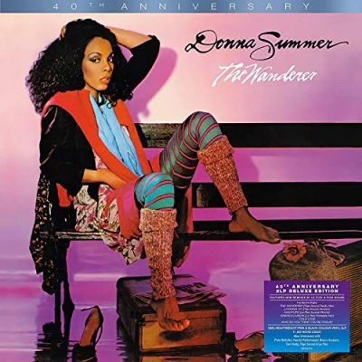 Image of Donna Summer The Wanderer 180gm Pink &amp; Black vinyl Sealed 2020 UK 2 LP set DBTMLP401