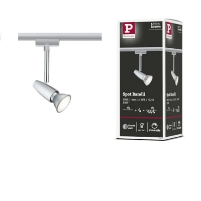 Image of Paulmann URail Barelli single spot, chrome