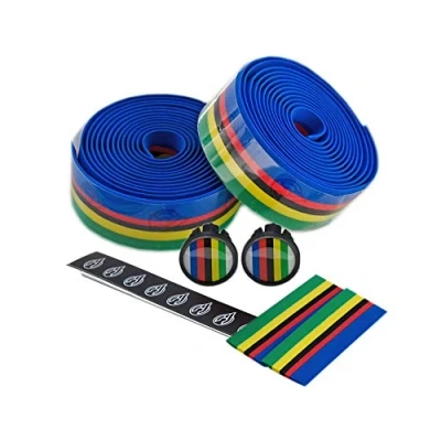 Image of Cinelli Original Cork Handlebar Tape &amp; Plugs, World Champion, One Size