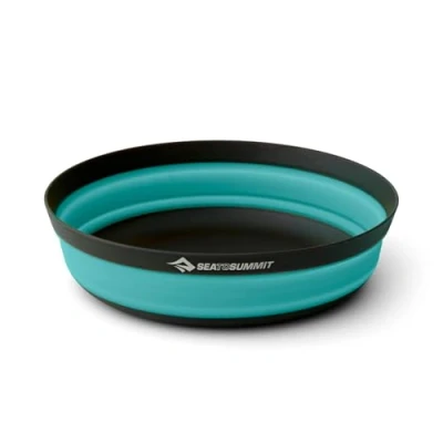 Image of Sea to Summit Frontier Ultralight Collapsible Bowl, Large (30 fl oz), Aqua Blue