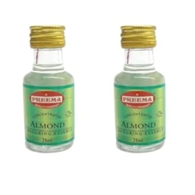 Image of Preema Almond Flavouring Essence 2x28ml ( 2 Pack)