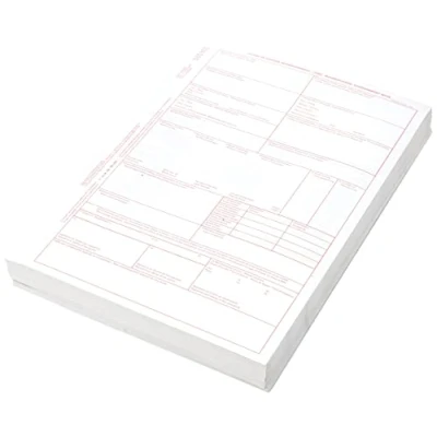 Image of Bison Parts 100210 CMR Consignment Notes 4 Part 100 Sets Per Pad
