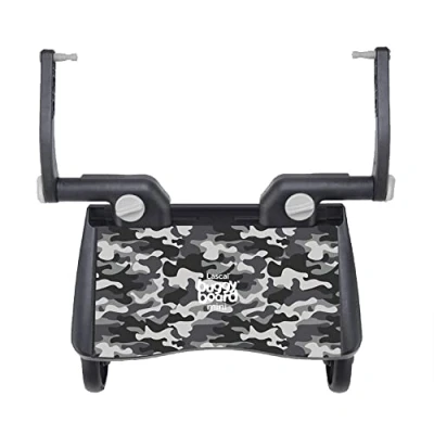 Image of Lascal BuggyBoard Mini Special Edition Universal Board, Compatible with Over 99% of Pushchairs Ideal for Smaller Strollers Camo