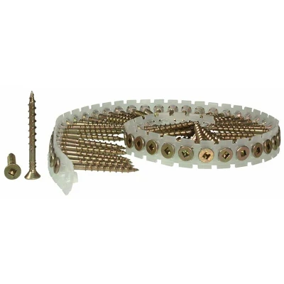 Image of Senco DuraSpin Collated Screws Flooring/Wood SQ2 4.5 x 65mm (Pack 1000) SEN45W65MY
