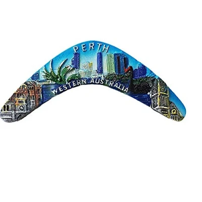 Image of Perth Australia Fridge Magnet Travel Souvenir Gift Home &amp; Kitchen Decoration Magnetic Sticker Refrigerator Collection