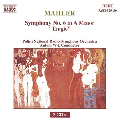 Image of Gustav Mahler Symphony No. 6 In A Minor &quot;Tragic&quot; 1993 German 2 CD album set 8.550529 30
