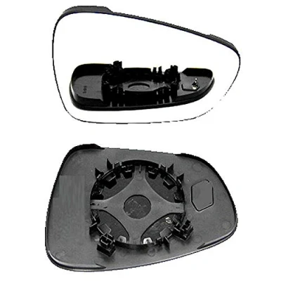 Image of Compatible with Citroen DS3 2010,2011,2012,2013,2014 Non Heated, Silver, Wing/Door Mirror Glass Including Base Plate RH(Driver Side)