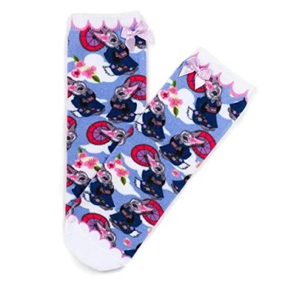 Image of IRREGULAR CHOICE BLOSSOM BUNNY SOCKS SIZE UK4 7