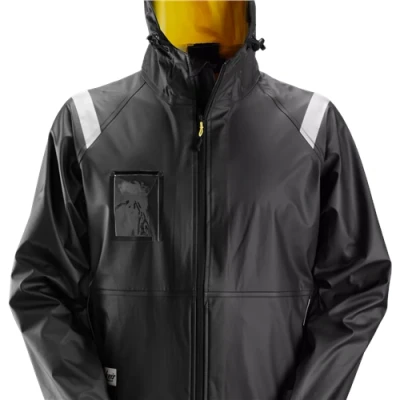 Image of Snickers Rain Jacket, PU Black XL