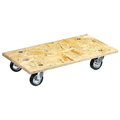 Image of WAGNER moving dolly MM 1140 I 57,5 x 30 cm easy running transport castors ideal for heavily loaded crates particularly gentle load capacity 250 kg 20114001